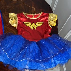Wonder Woman Toddler Girls Costume Tutu